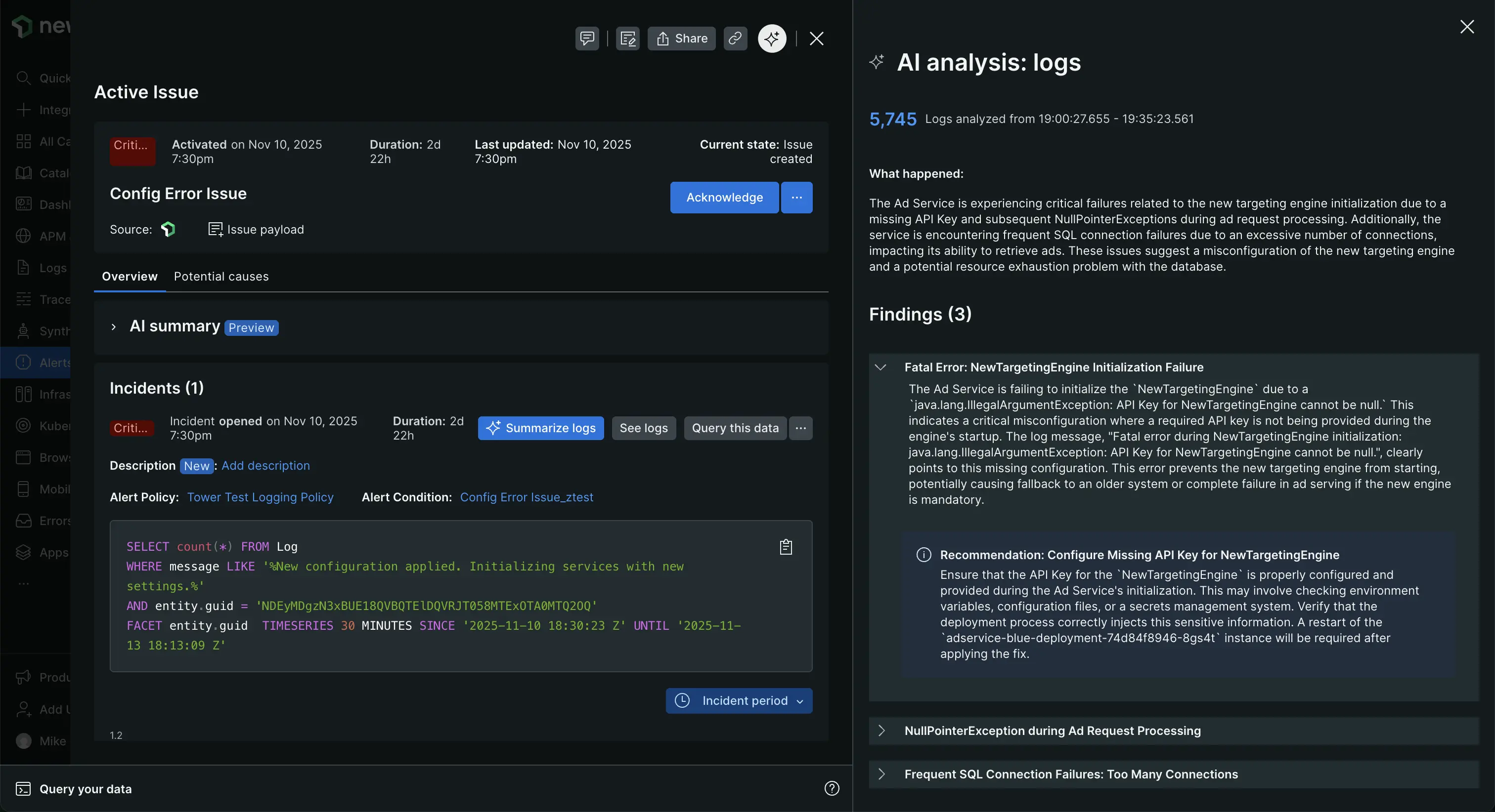 AI Log Alert Summarization AI Log Alert Summarization