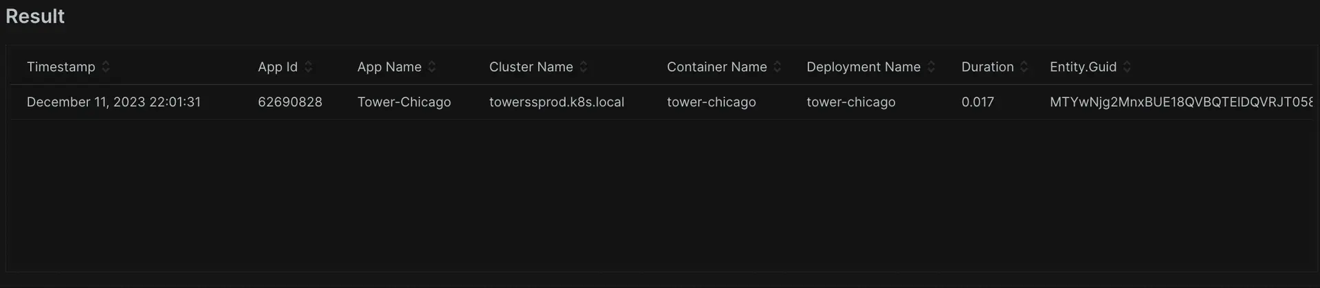 Select, From, and Limit query A screenshot of a query with Select, From, and Limit